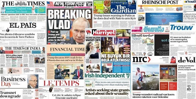 Unes de presse du 15 juillet 2025