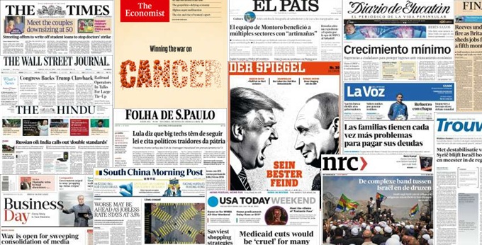Unes de presse du 17 juillet 2025