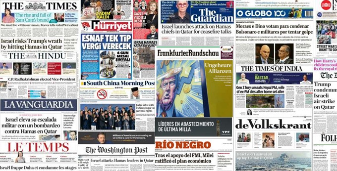 Unes de presse du 10 septembre 2025